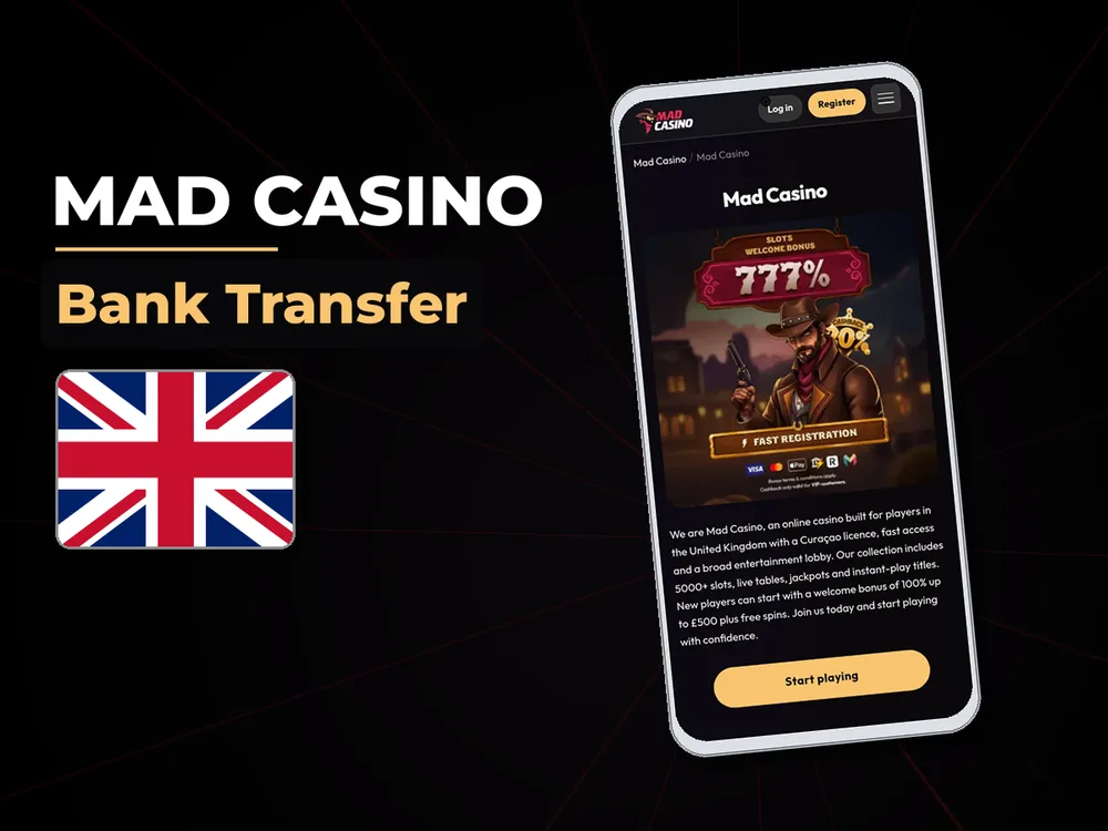 mad casino - Bank Transfer