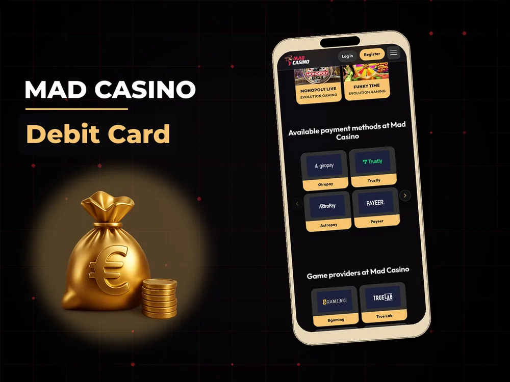 mad casino - Debit Card