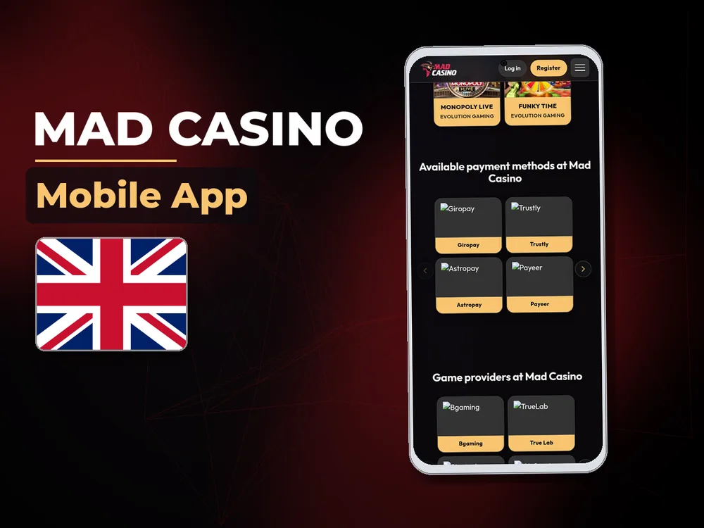 mad casino - Mobile App