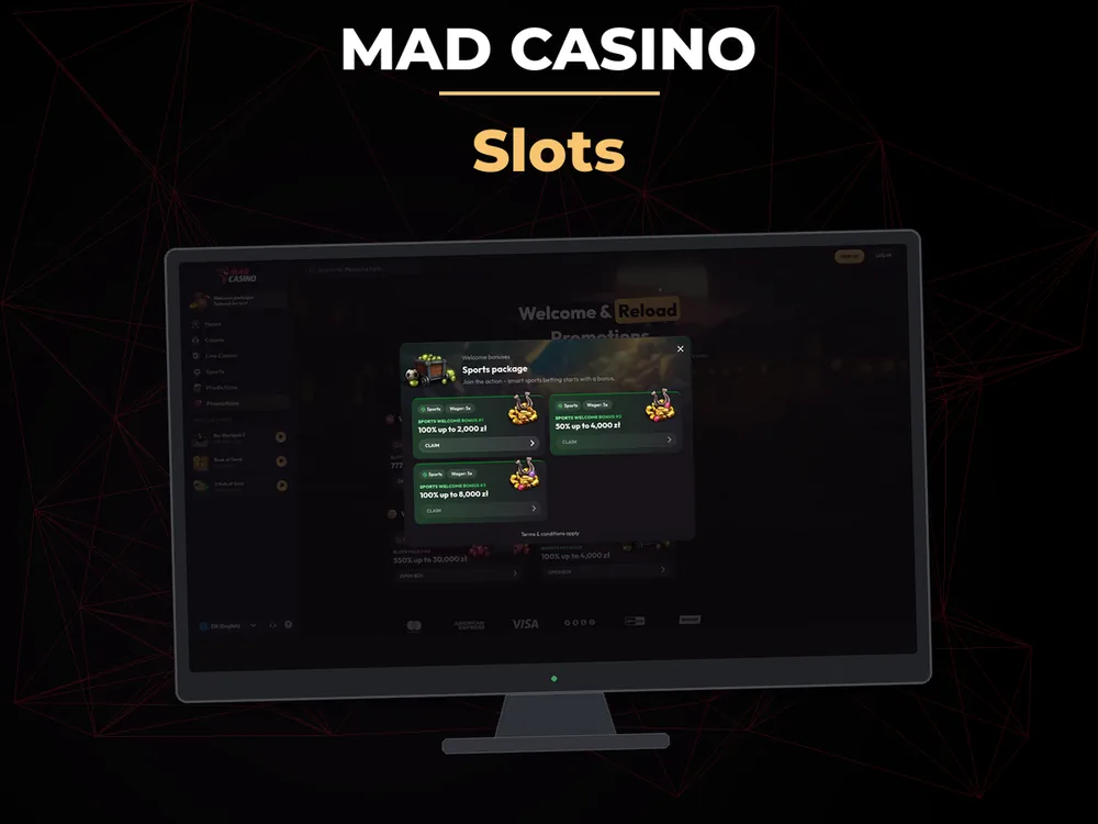 mad casino - Slots