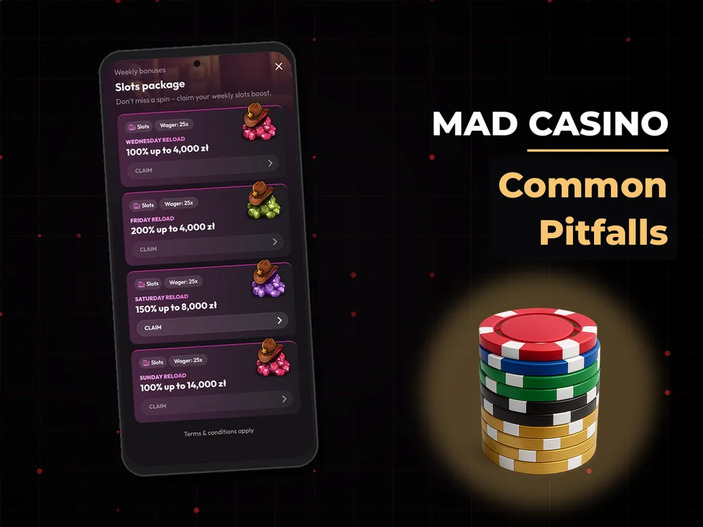 mad casino - Common Pitfalls