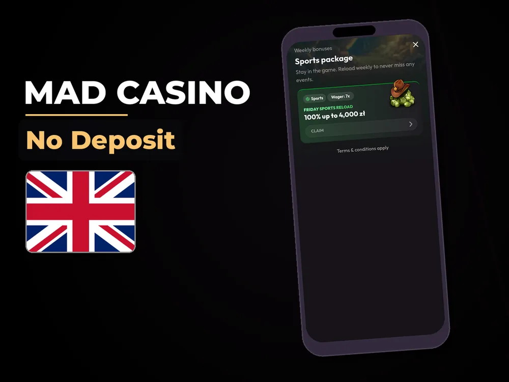 mad casino - No Deposit