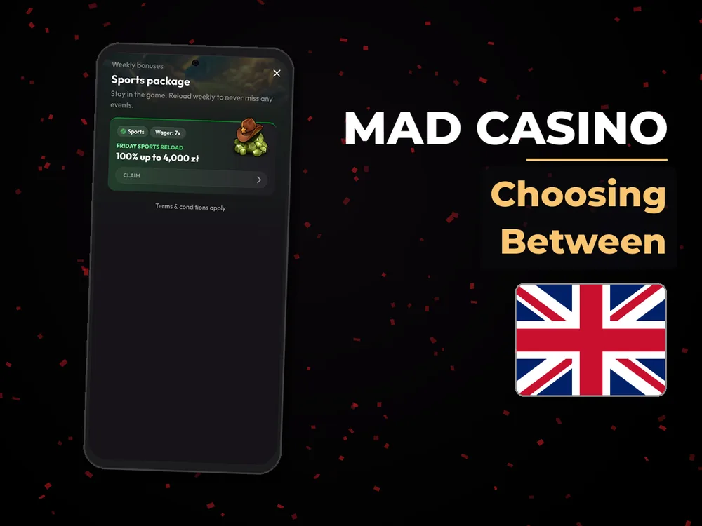 mad casino - Choosing Between